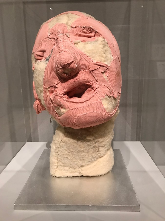 Suddenly Mad - Louise Bourgeois fabric head