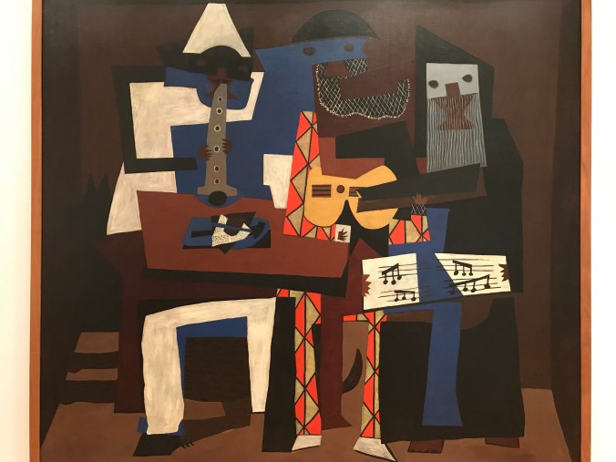 Suddenly Mad MOMA Picasso Three Musicians