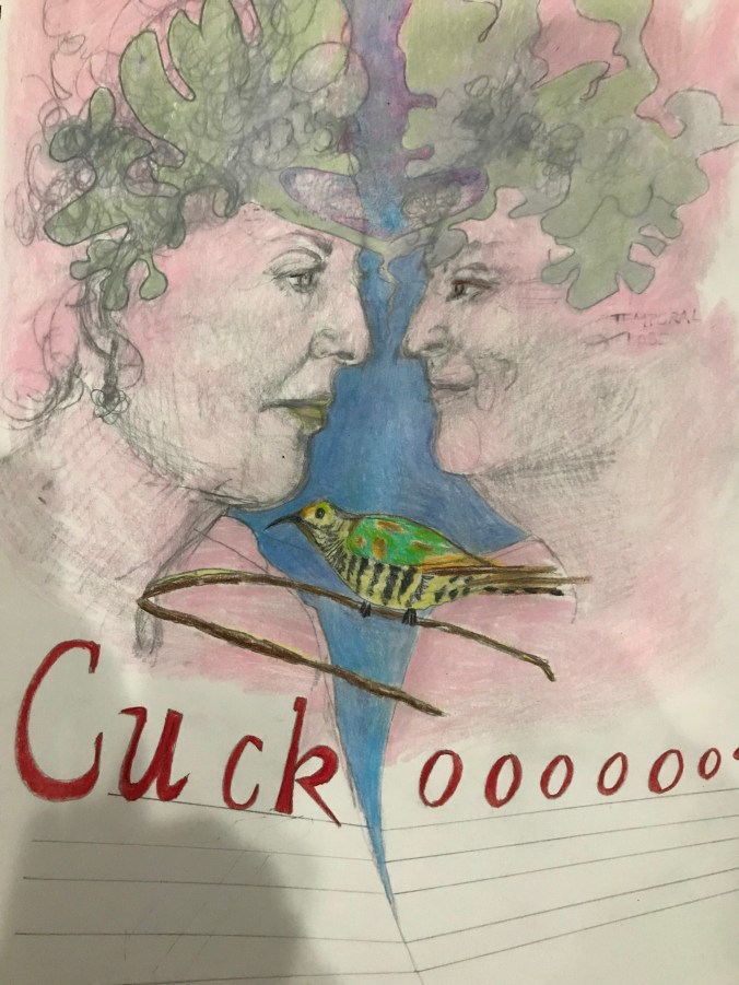 Suddenly Mad - Self Portraits with Cuckoo