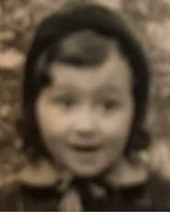Suddenly Mad - hoto of me blurry and close up 1958