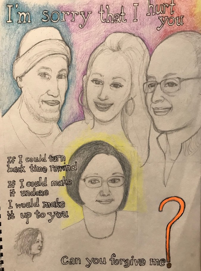 Suddenly Mad - I'm sorry I hurt you drawing *