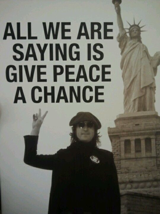 Suddenly Mad- All we are saying is give peace a chance - John Lennon