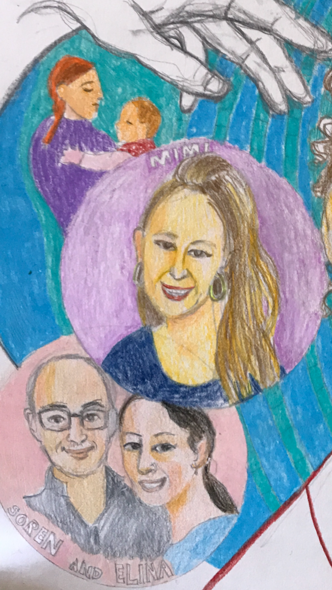 Suddenly Mad- Mimi, Soren and Elina detail