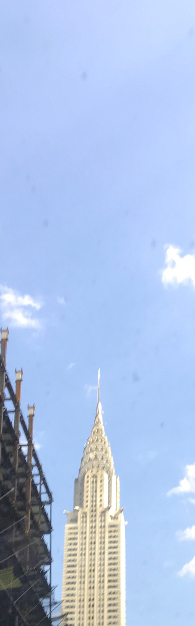 Suddenly Mad- on route to The Alzheimer_s Assn view of Chrysler building from the taxi #3