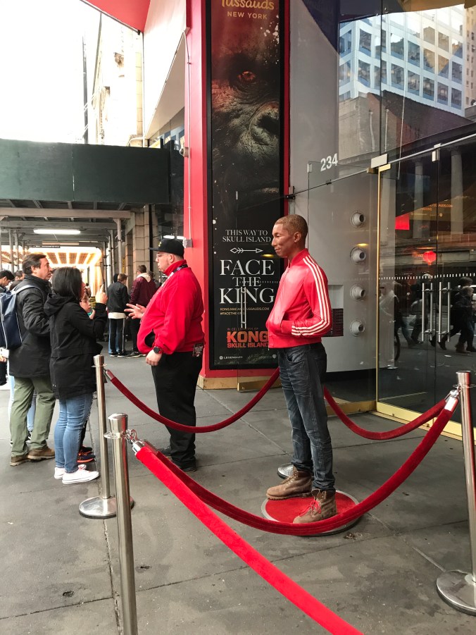 Suddenly Mad- Pharrell Williams in wax