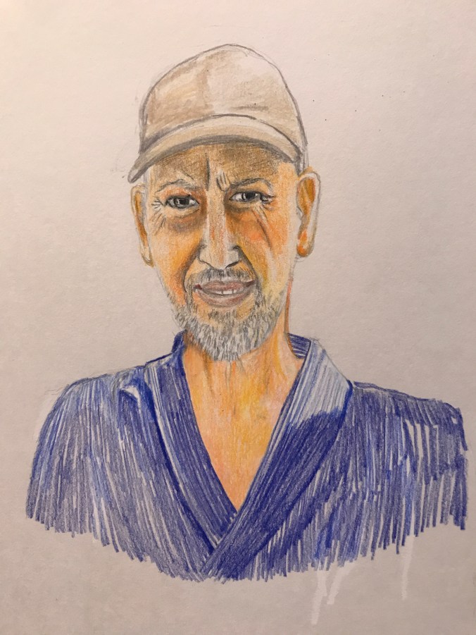 Suddenly Mad- Drawing of Wayne