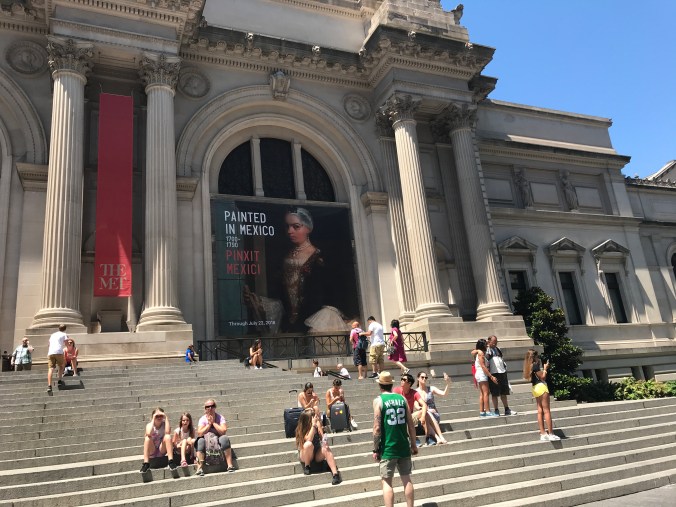 Suddenly Mad- Outside the Metropolitan Museum of Art