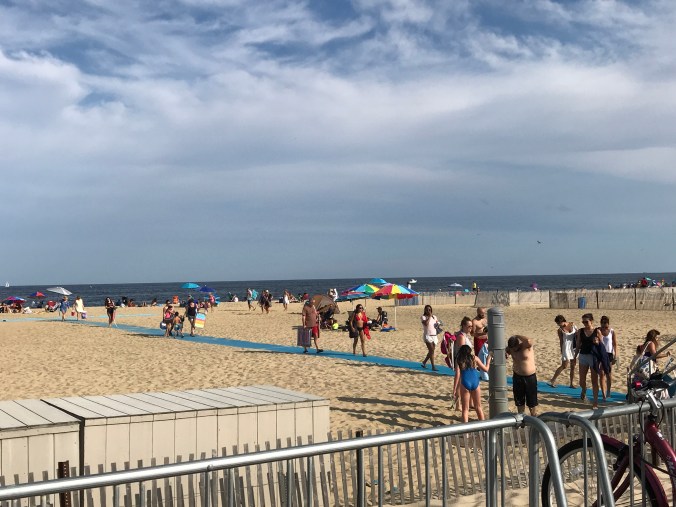 Suddenly Mad- Belmar beach 2 (with the blue plastic walkway)