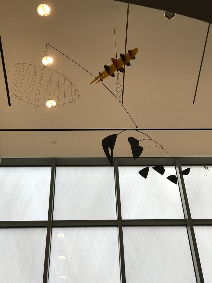 Suddenly Mad- Self and others - Alexander Calder Fish and Net mobile