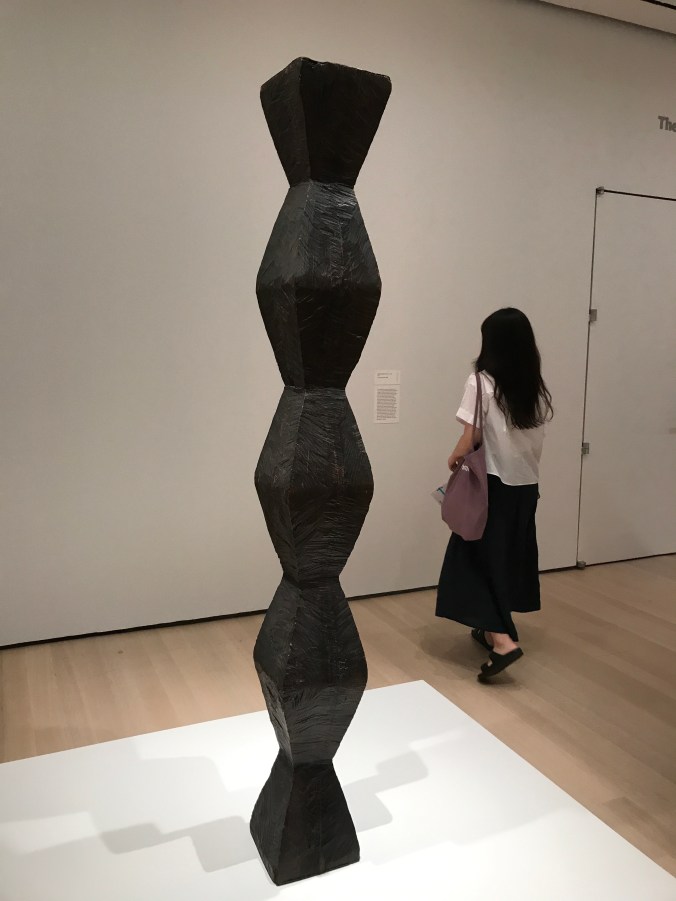 Suddenly Mad- Self and others - earliest version of the Endless Column - Brancusi