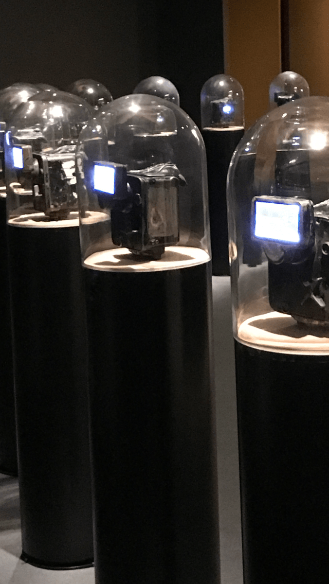 Suddenly Mad- My Soul - from Rubin - Gila Aharoni - Israel artist - old Indian taxi meters with films of pilgrimages