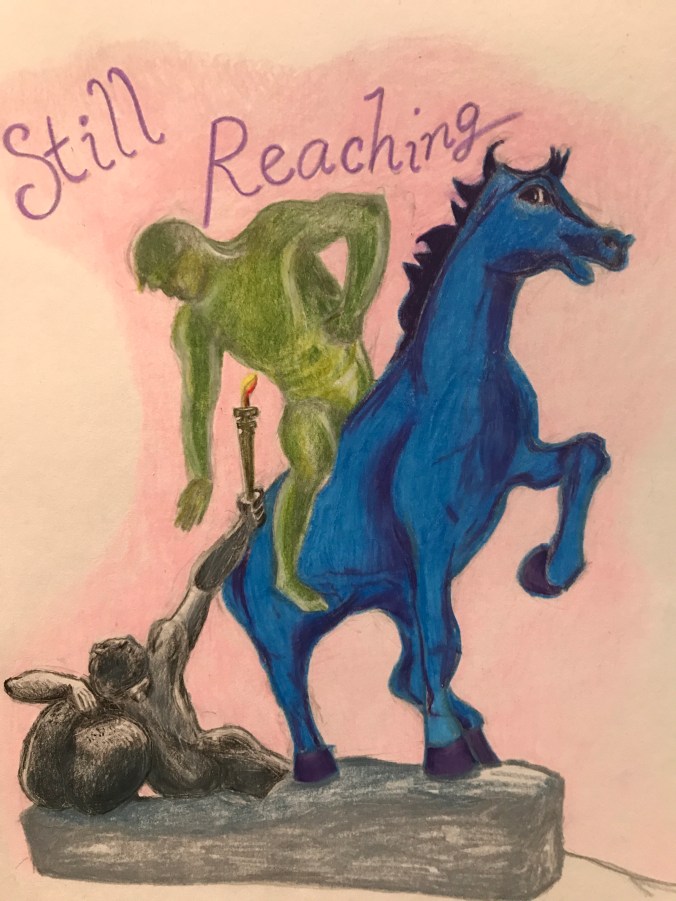 Suddenly Mad- Still Reaching Drawing