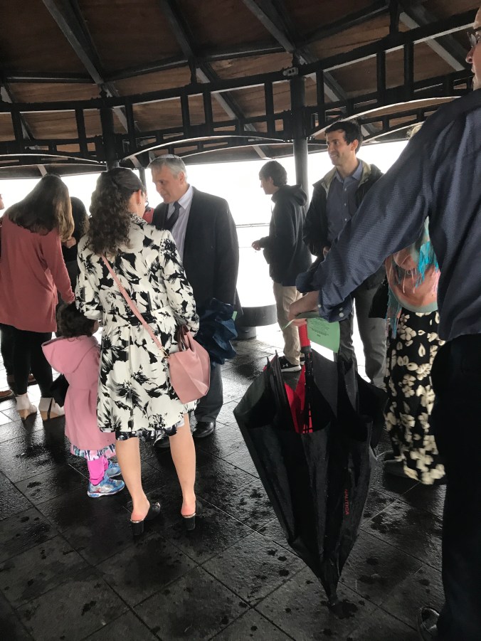 Tashlich ceremony with rabbi - Pier A.JPG