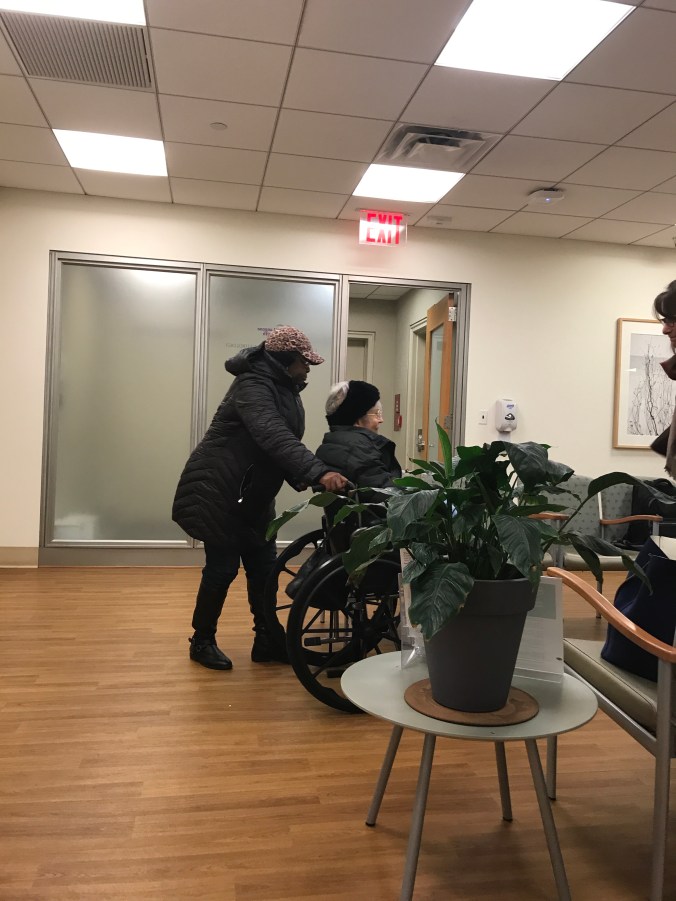 Suddenly Mad- People - at Pearl Barlow - an 80+ year old woman with Alzheimer_s and her home health aide