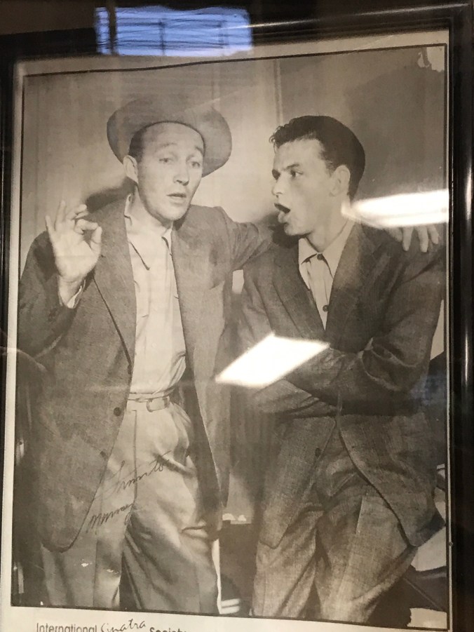 Suddenly Mad- The Cardinal Truth (photo of Bing Crosby and Frank Sinatra at the library)