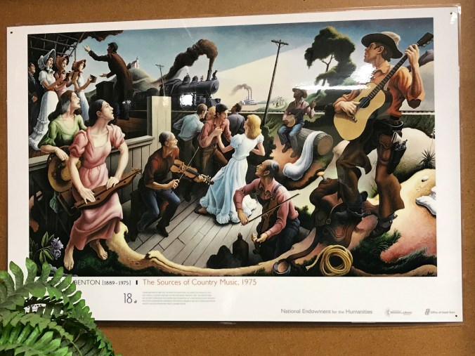 Suddenly Mad- The Cardinal Truth - Thomas Hart Benton - used to use this image when teaching American art)