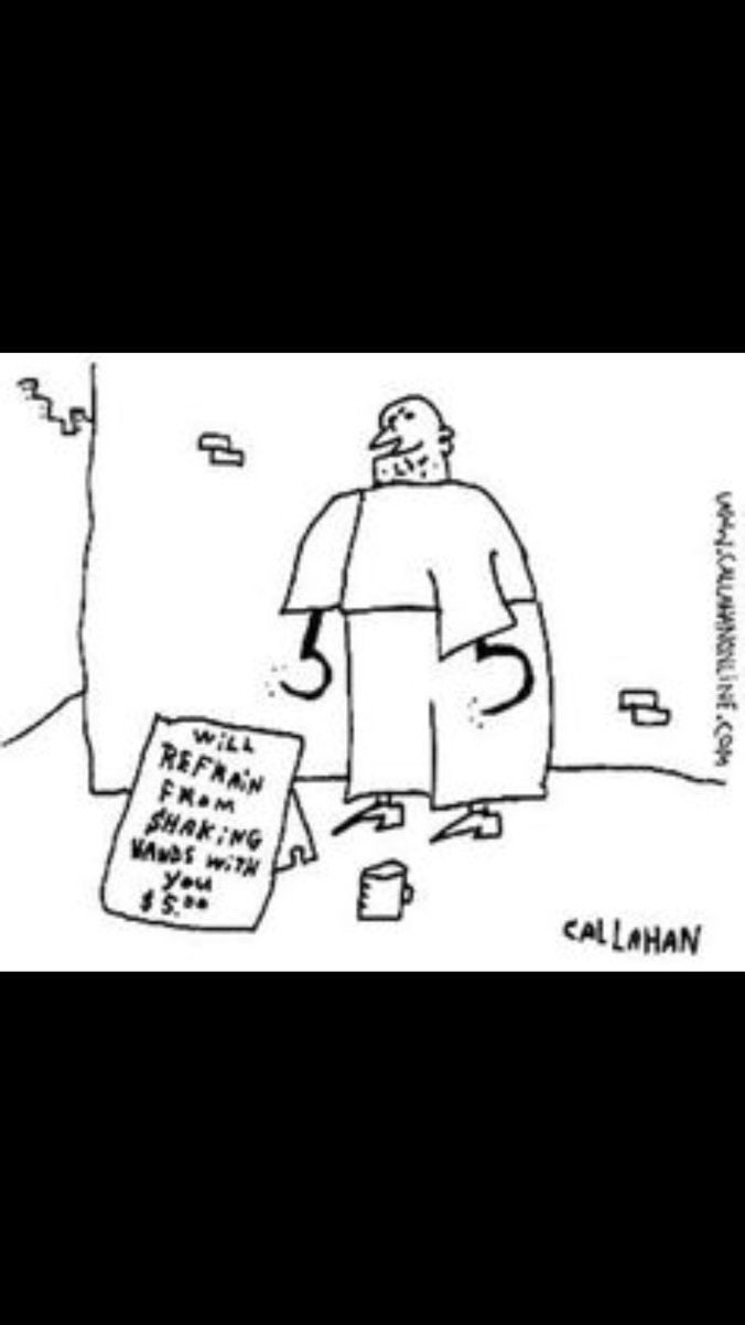 Suddenly Mad- A Better World (John Callahan cartoon with hooks for hands - irreverent humor)