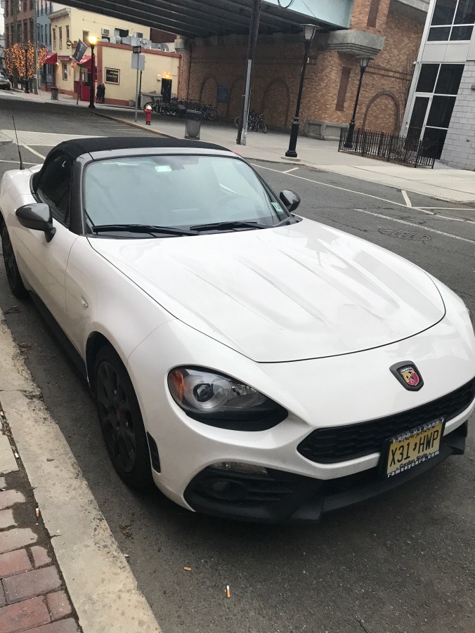 Suddenly Mad- A newly constructed personality (things I notice - a white Fiat)