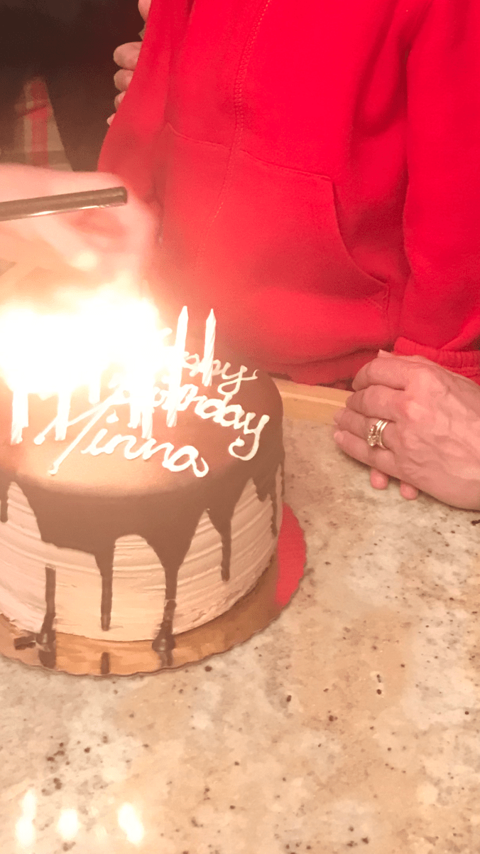 Suddenly Mad- What’s left for me on this spinning rock called Earth - March 31 celebrating my birthday 3 days later with a cake to blow out candles with Ellie