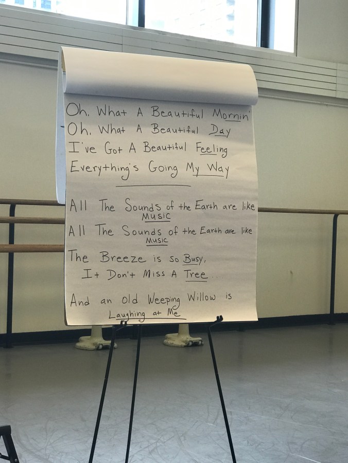 Suddenly Mad- Fractured (Lincoln Center Moments - words of Oh What a beautiful morning - Oklahoma)