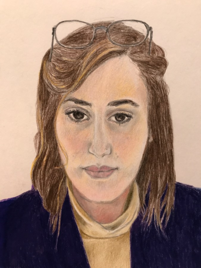 Suddenly Mad- Fractured (portrait of Mimi)