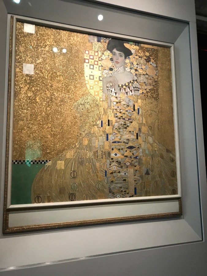 Now and Then - Portrait of Adele Bloch - Bauer by Gustav Klimpt