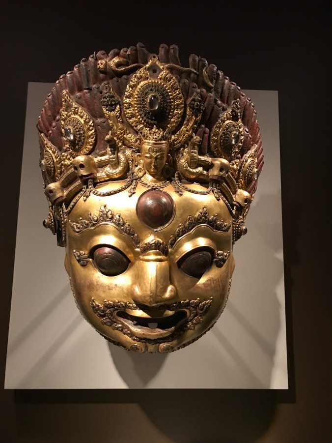 Suddenly Mad- Hatha Dya As Bairava (the terrifying one) Giant mask at Rubin