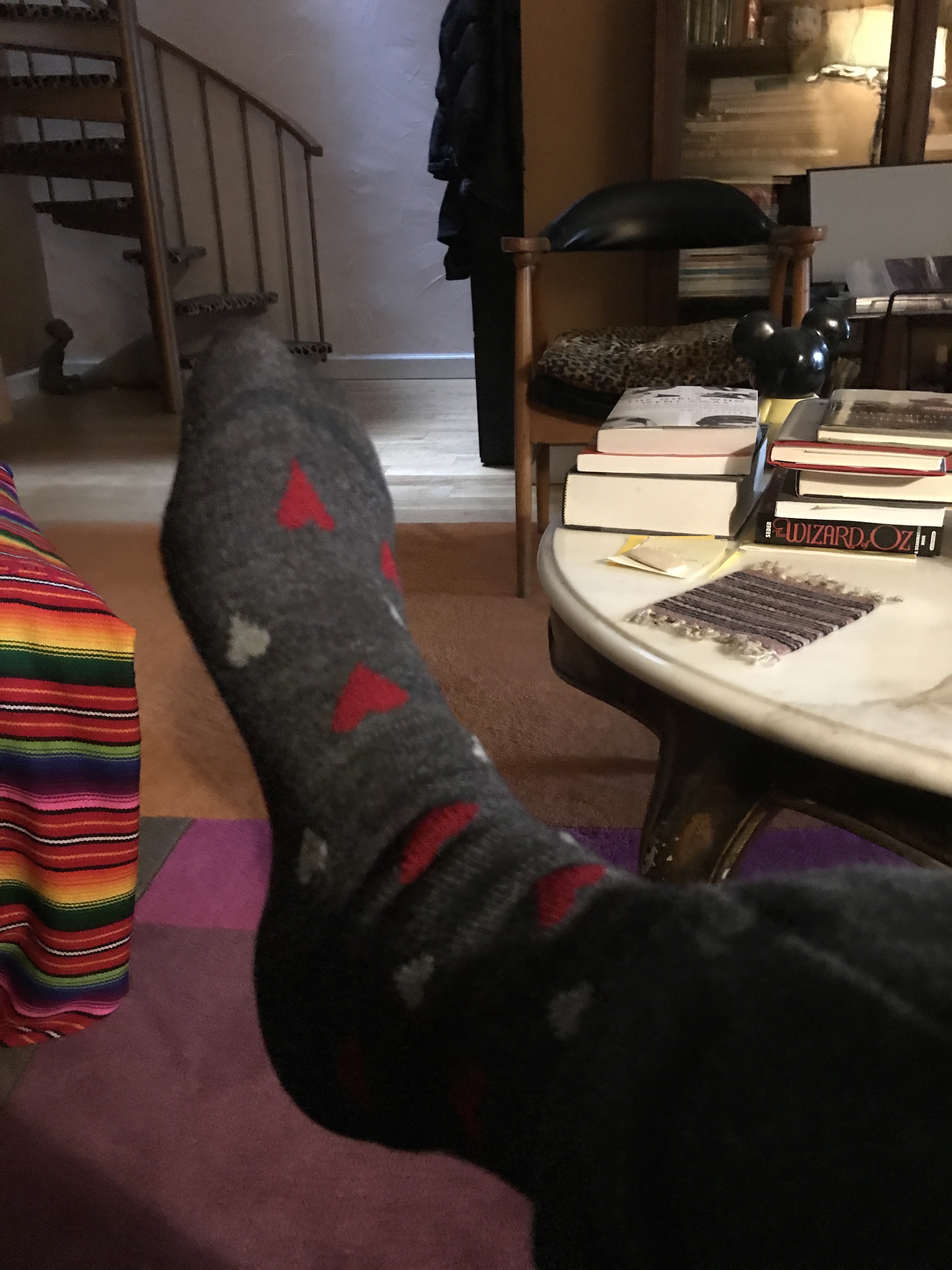 Suddenly Mad- I wish this was dream (socks with hearts that Mimi bought for me)