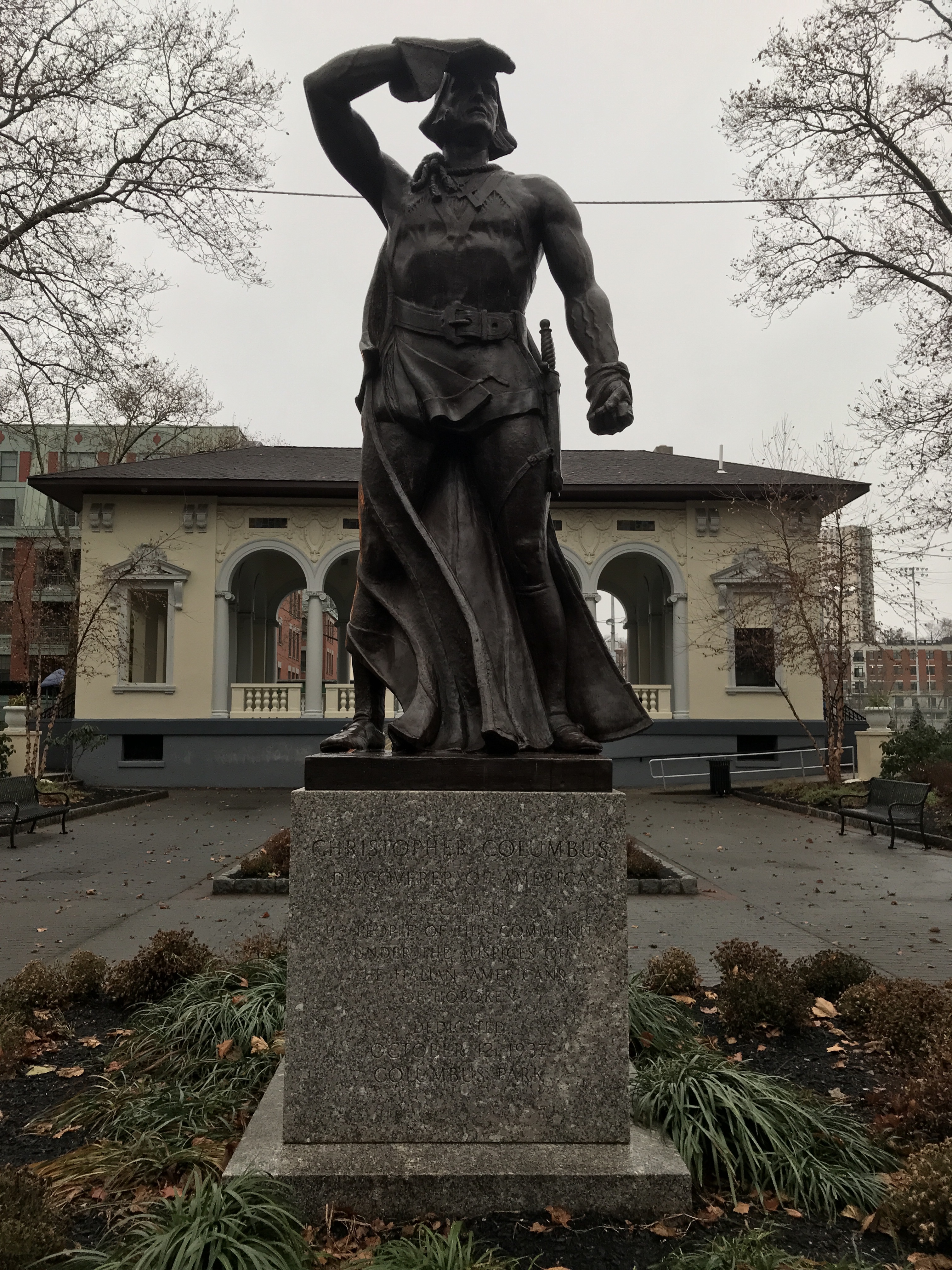 Suddenly Mad- Poof! (Statue of Christopher Columbus)